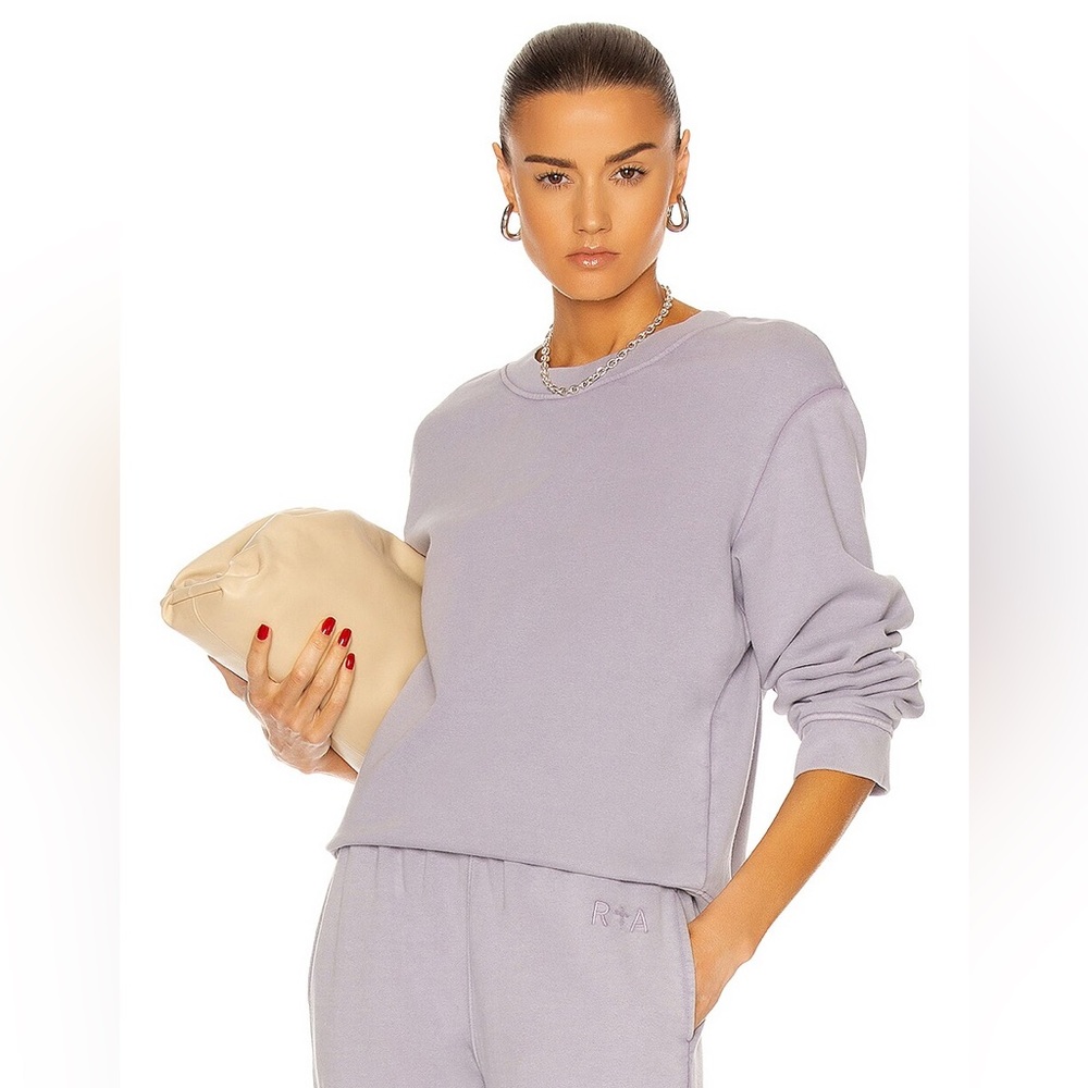 RtA Emilia Sweatshirt in Dusk Mauve